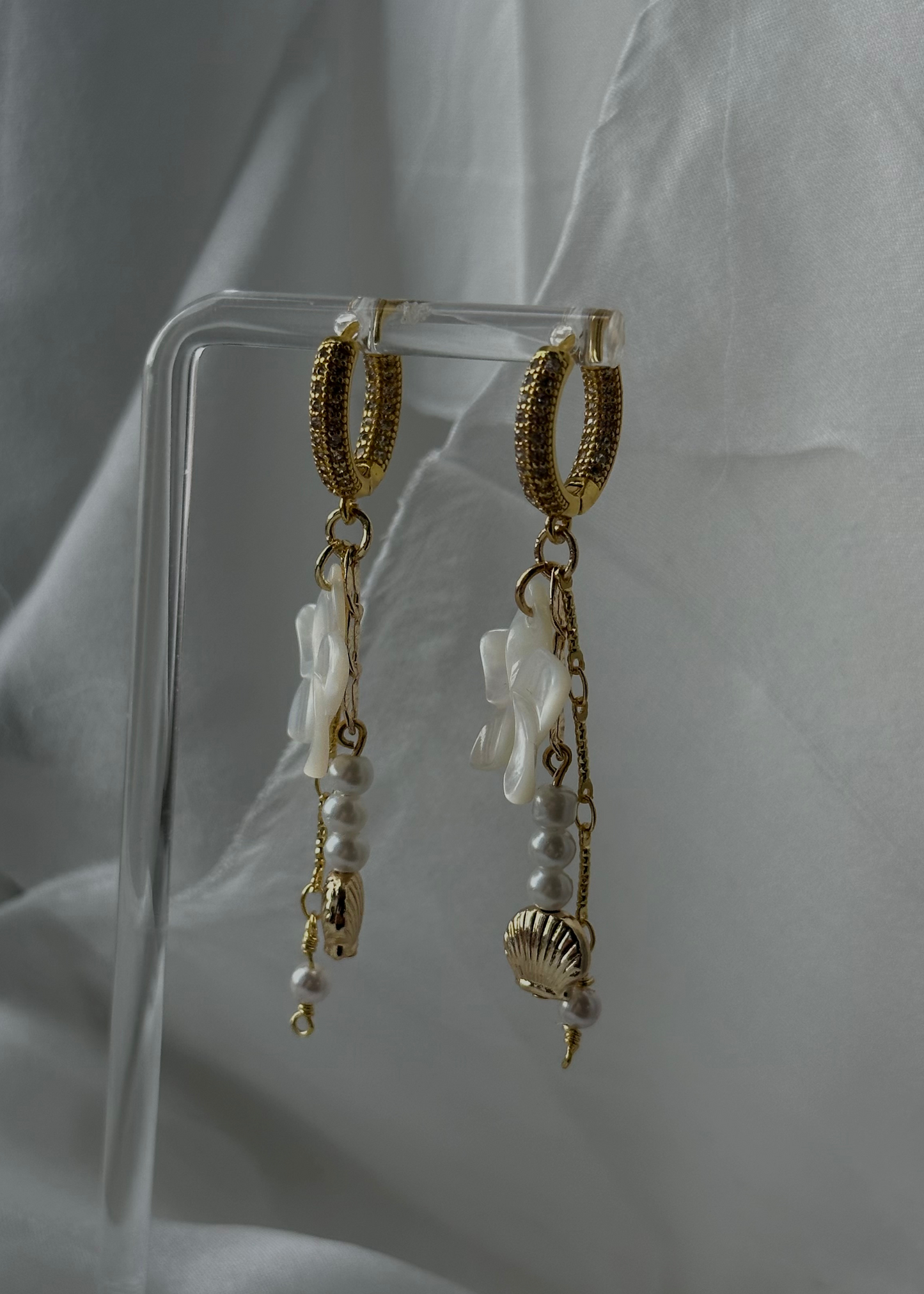 Jennifer Huggie Hoop Earrings
