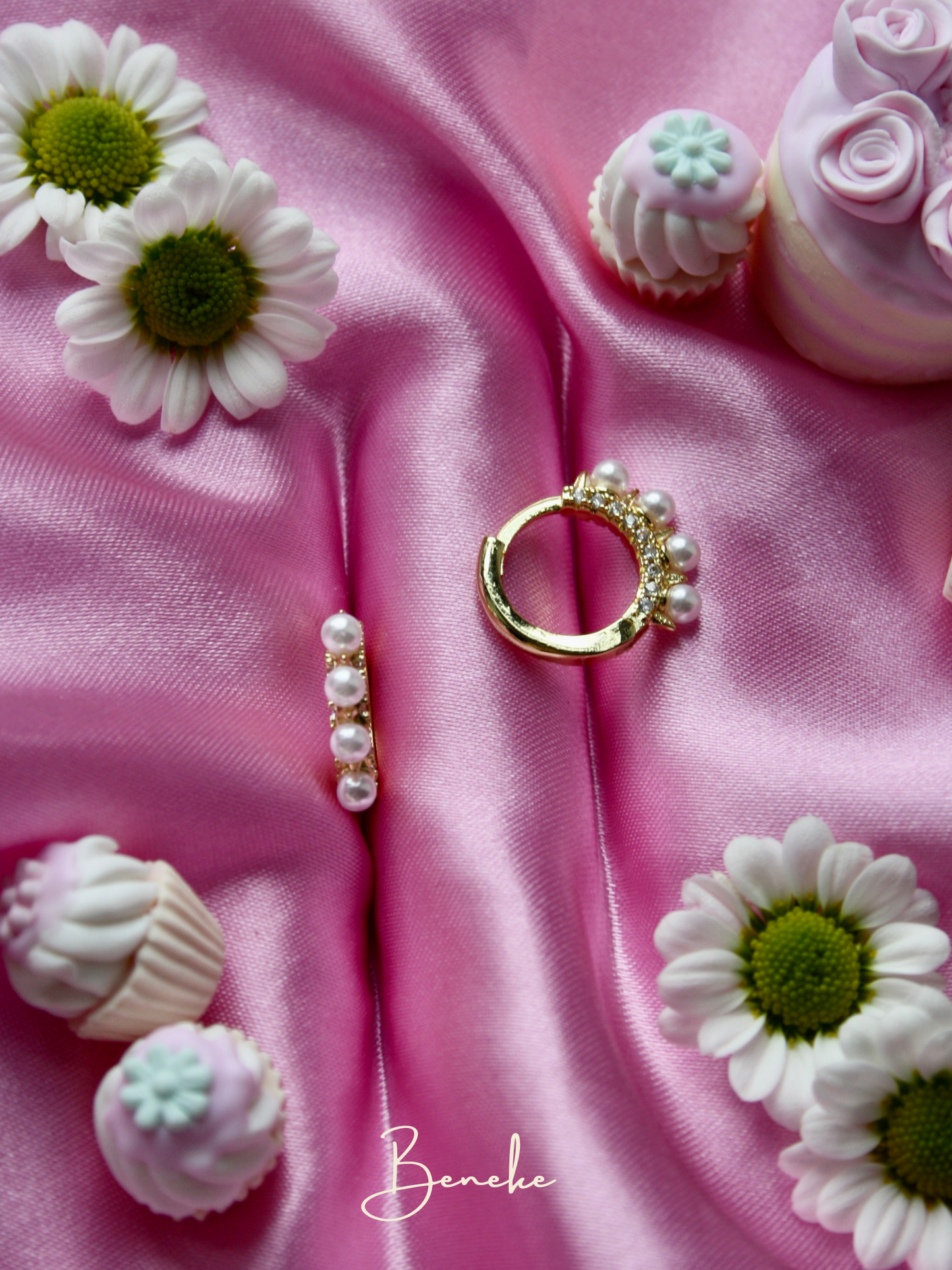 Helmi Huggie Hoop Earrings