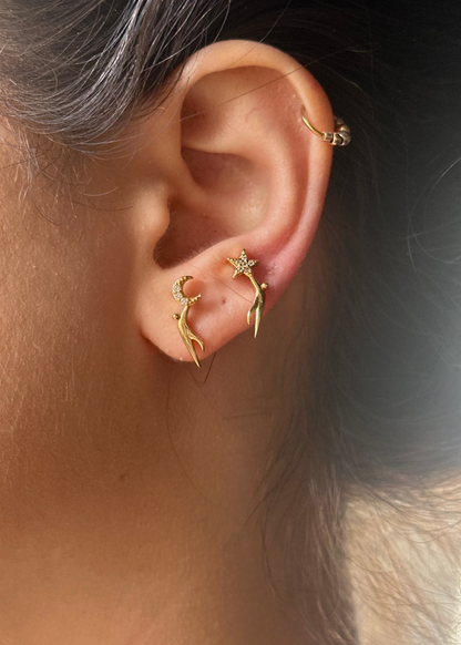 Star Catcher Stud Earrings