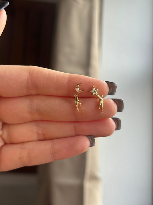 Star Catcher Stud Earrings