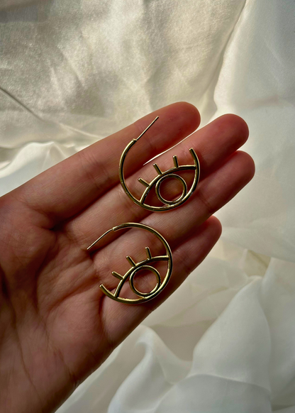 Isabella Hoop Earrings