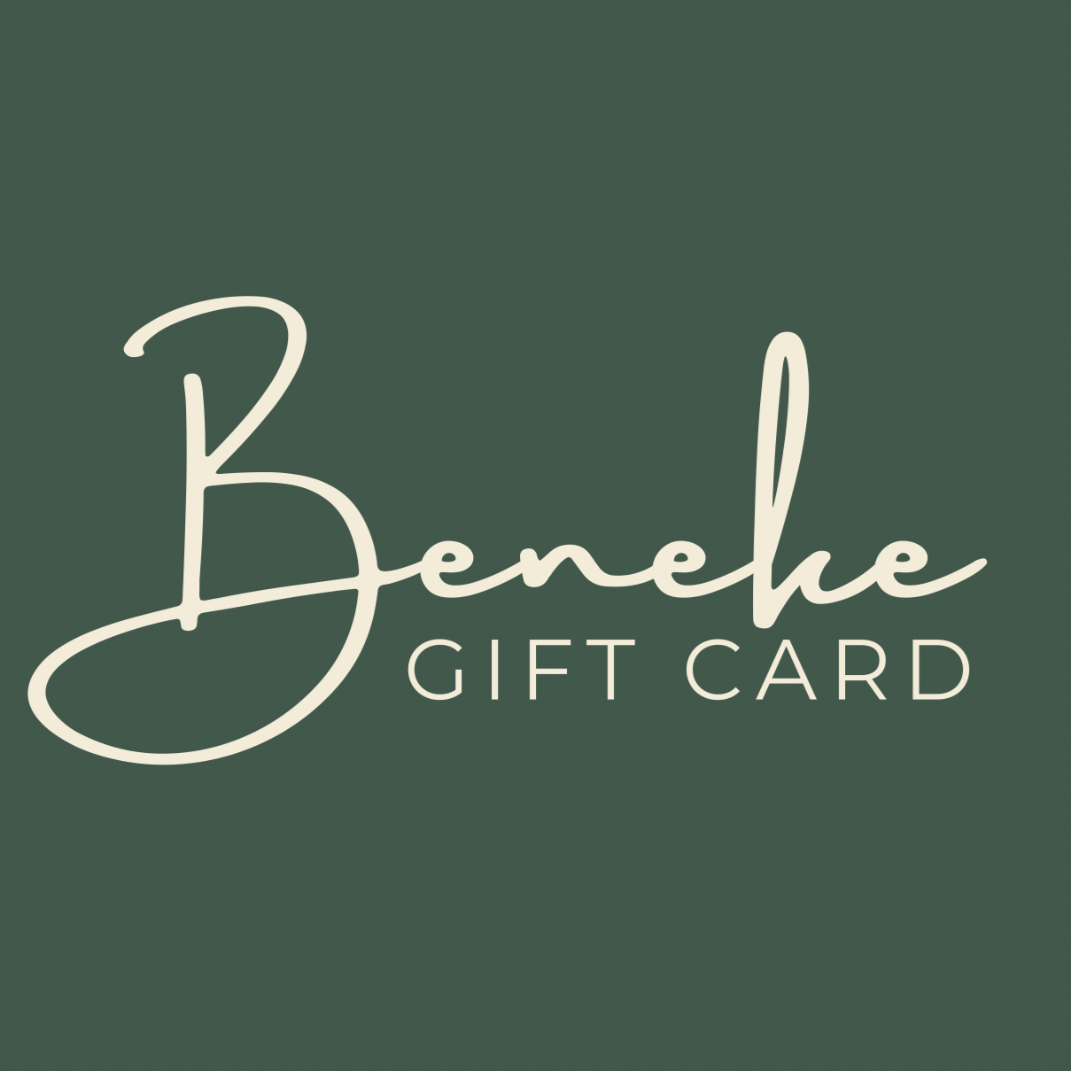 Beneke Gift Card